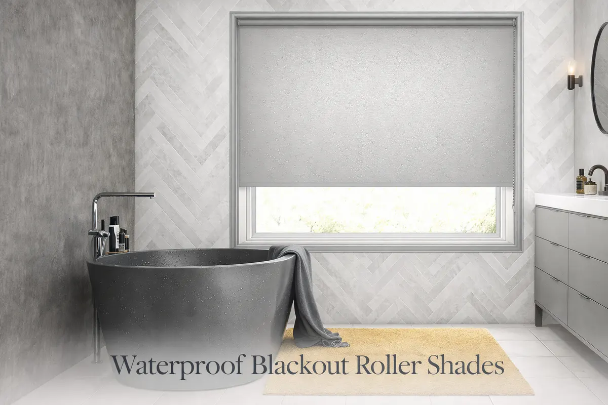 Waterproof Blackout roller Shades