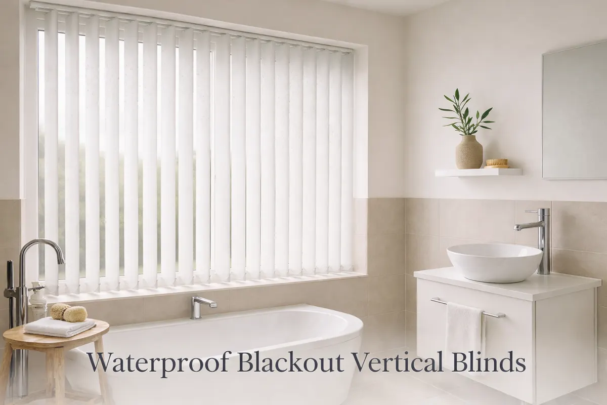 Waterproof Blackout vertical blinds